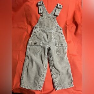 Sprockets Vintage Tan Corduroy Overalls - 100% cotton